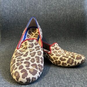 Rothys the Loafer Mocha Spot Leopard Print 7